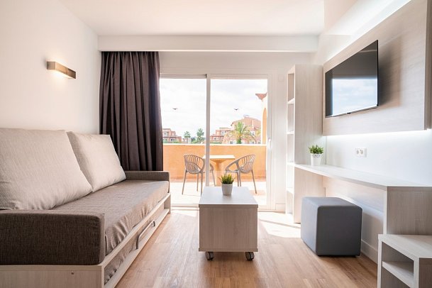 Ciudad Laurel - Wohnbeispiel Apt. 1 Schlafzimmer Premium (Zimmercodierungen AM1 & AMP)