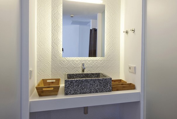 HM Balanguera Beach - Wohnbeispiel Doppelzimmer seitl. Meerblick (Zimmercodierungen D1N & D2N)