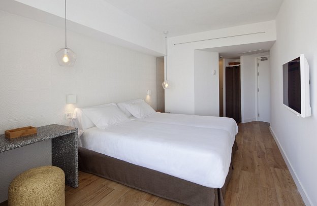 HM Balanguera Beach - Wohnbeispiel Doppelzimmer seitl. Meerblick (Zimmercodierungen D1N & D2N)