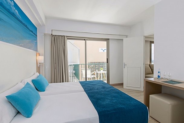 whala!beach - Wohnbeispiel Appartement 1 Schlafzimmer (Zimmercodierungen AB1 & AB2)