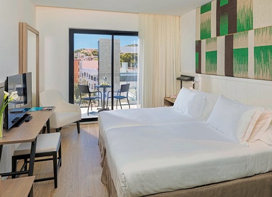 H10 Casa del Mar - Wohnbeispiel Doppelzimmer Superior Meerblick (Zimmercodierung DSM)