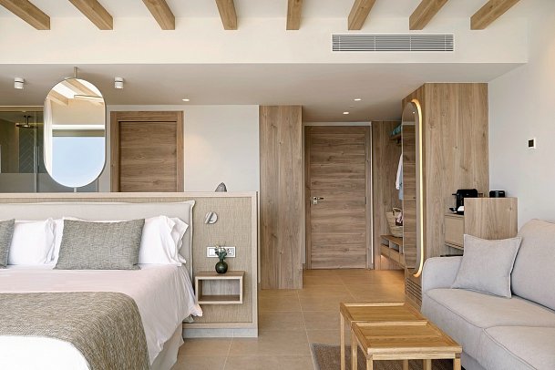 Iberostar Selection Es Trenc - Wohnbeispiel Juniorsuite Meerblick (Zimmercodierungen J1M & J2M)