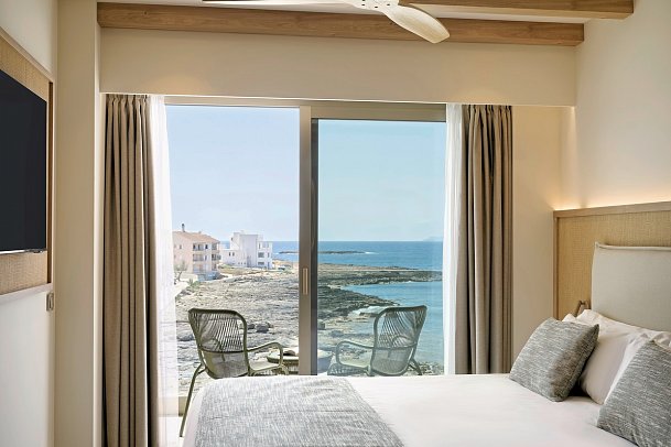 Iberostar Selection Es Trenc - Wohnbeispiel Doppelzimmer Meerblick (Zimmercodierungen D1M, D2M, DO1 & DO2)