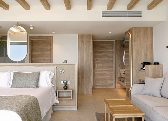 Iberostar Selection Es Trenc - Wohnbeispiel Juniorsuite Meerblick (Zimmercodierungen J1M & J2M)