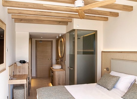 Iberostar Selection Es Trenc - Wohnbeispiel Doppelzimmer seitl. Meerblick (Zimmercodierungen D1N & D2N)