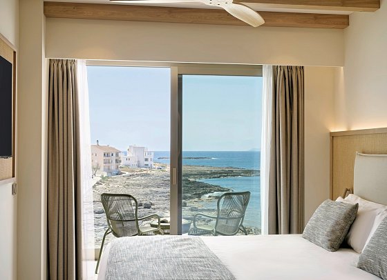 Iberostar Selection Es Trenc - Wohnbeispiel Doppelzimmer Meerblick (Zimmercodierungen D1M, D2M, DO1 & DO2)