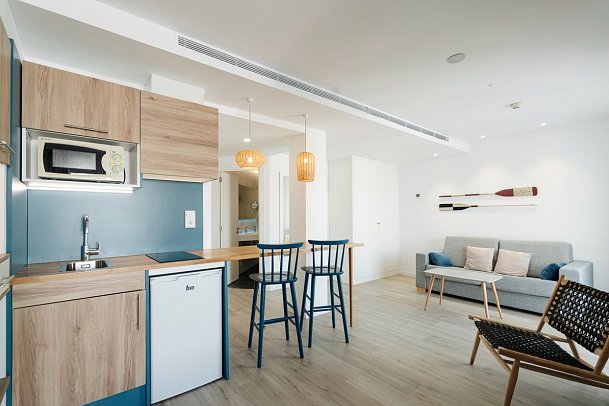 THB Gran Bahía - Wohnbeispiel Wohnbeispiel Appartement 1 Schlafzimmer Meerblick (Zimmercodierung ABM)