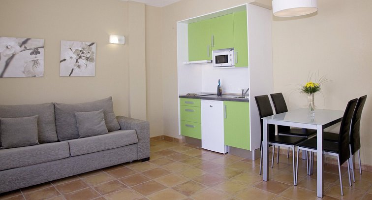 La Pérgola - Wohnbeispiel Studio (Zimmercodierung SB1)