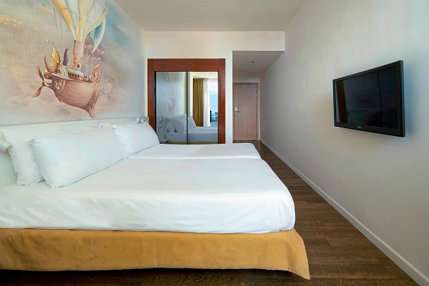 Sol Katmandú Park & Resort - Wohnbeispiel Doppelzimmer Meerblick (Zimmercodierungen D1M & D2M)