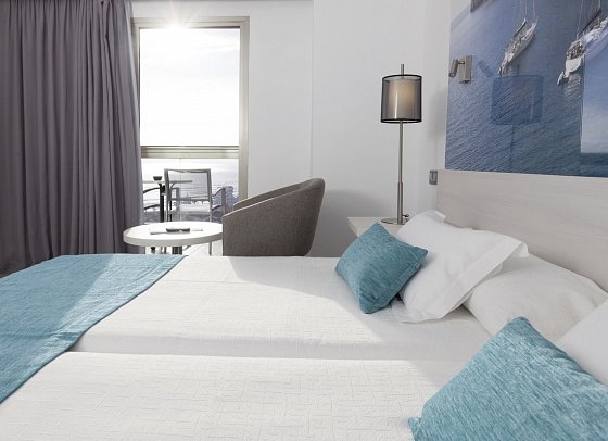 Obelisco - Wohnbeispiel Doppelzimmer obere Etage (Zimmercodierung DBD)