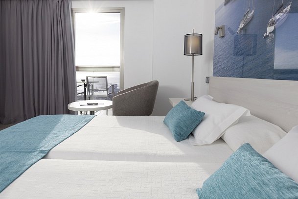 Obelisco - Wohnbeispiel Doppelzimmer obere Etage (Zimmercodierung DBD)