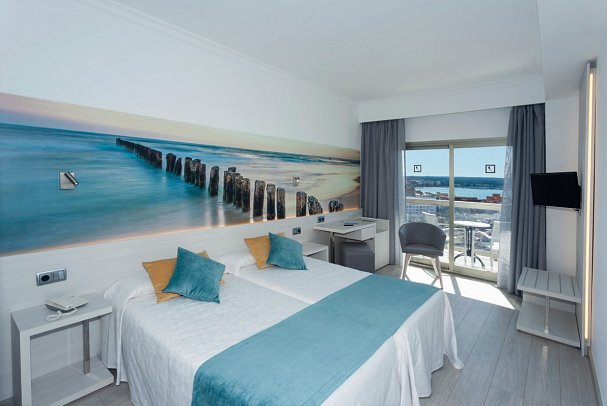 Obelisco - Wohnbeispiel Doppelzimmer Meerblick (Zimmercodierungen DBM & DXM)