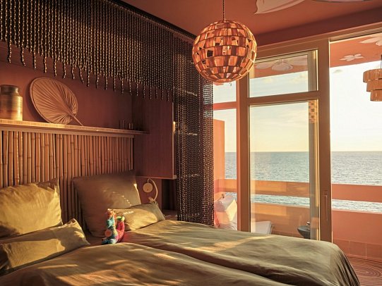 Bikini Island & Mountain Hotel Es Trenc - Wohnbeispiel Doppelzimmer Meerseite Cozy (Zimmercodierungen D1C & D2C)