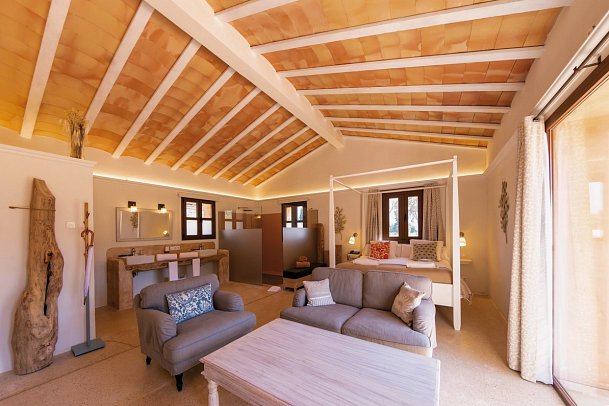 Finca Ca N'Ai Bio Retreat - Wohnbeispiel Juniorsuite Deluxe (Zimmercodierung WM1)
