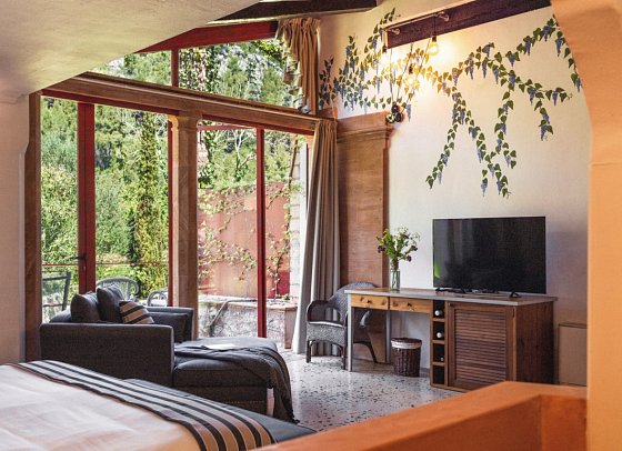 Finca Ca N'Ai Bio Retreat - Wohnbeispiel Juniorsuite Superior (Zimmercodierung JS1)