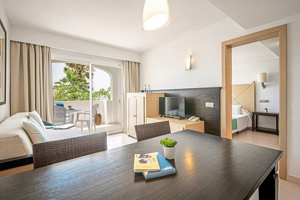 Blau Punta Reina Resort - Wohnbeispiel Appartement 1 Schlafzimmer (Zimmercodierungen AB1 & AB2)