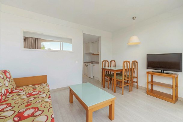 Club Simó - Wohnbeispiel Appartement 1 Schlafzimmer (Zimmercodierungen AB1 & AB2)