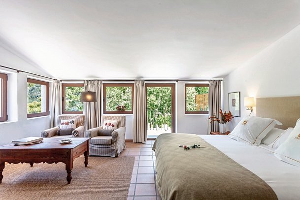 Rural Agroturismo Son Palou - Wohnbeispiel Doppelzimmer Superior mit Terrasse (Zimmercodierung DS2)