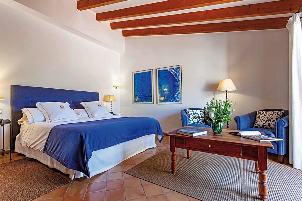 Rural Agroturismo Son Palou - Wohnbeispiel Doppelzimmer Superior mit Terrasse (Zimmercodierung DS2)