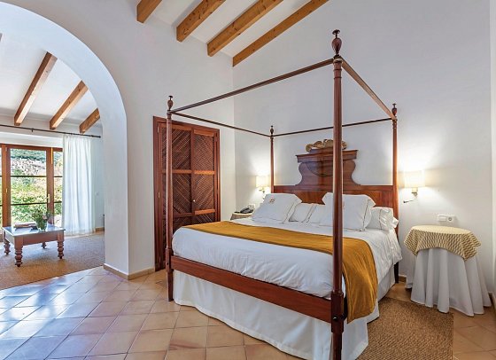 Rural Agroturismo Son Palou - Wohnbeispiel Juniorsuite mit Terrasse (Zimmercodierung JB2)