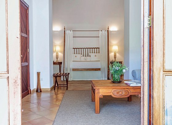 Rural Agroturismo Son Palou - Wohnbeispiel Juniorsuite mit Terrasse (Zimmercodierung JB2)