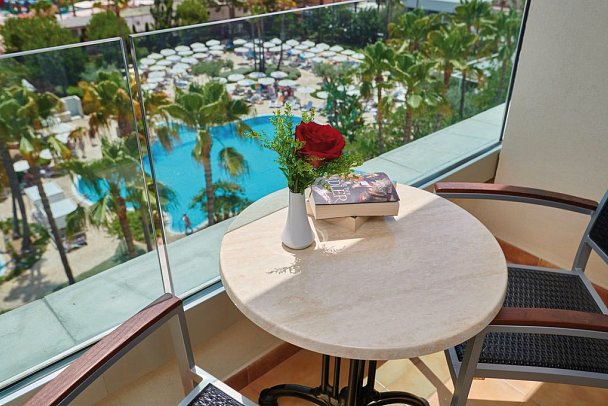 Hipotels Said - Beispiel Balkon (Zimmercodierungen DBP & DCP)