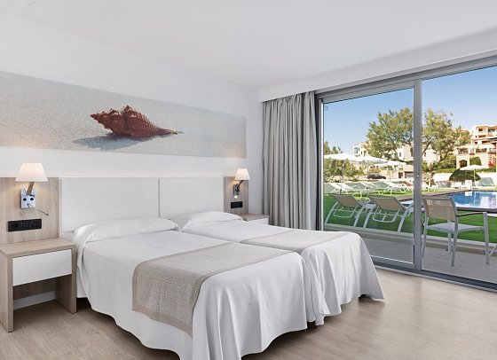 THB Cala Lliteras - Wohnbeispiel Doppelzimmer Premium Swim up (Zimmercodierung DMQ)