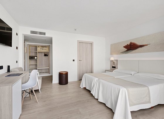 THB Cala Lliteras - Wohnbeispiel Doppelzimmer Premium Swim up (Zimmercodierung DMQ)