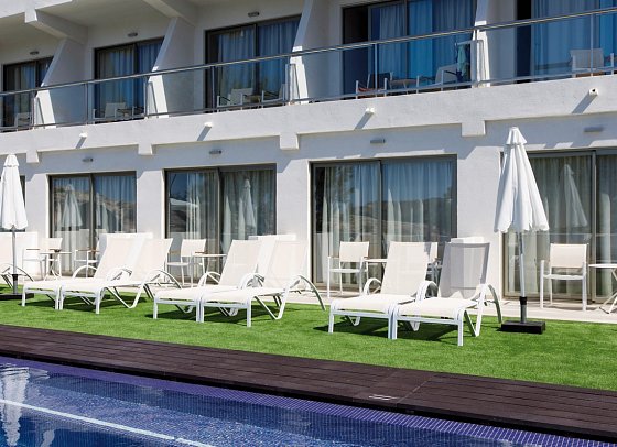 THB Cala Lliteras - Wohnbeispiel Doppelzimmer Premium Swim up (Zimmercodierung DMQ)