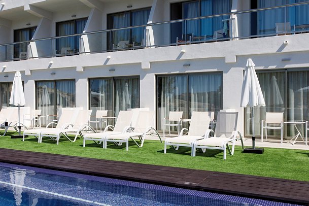 THB Cala Lliteras - Wohnbeispiel Doppelzimmer Premium Swim up (Zimmercodierung DMQ)