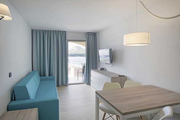 THB Guya Playa - Wohnbeispiel Apt. 1 Schlafzimmer (Zimmercodierungen AB1 & ABM)