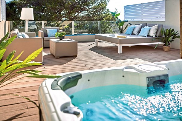 Zafiro Mallorca - Wohnbeispiel Suite 1 Schlafzimmer Penthouse (Zimmercodierungen AT1 & AT2)