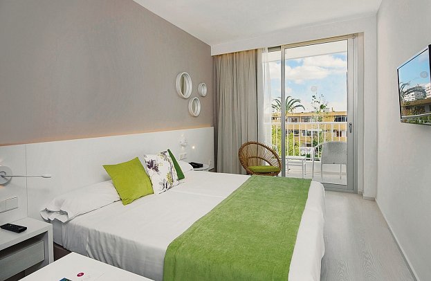 JS Sol de Alcudia - Wohnbeispiel Doppelzimmer (Zimmercodierungen DP2, DP1, DB1, DC1 & DBD)