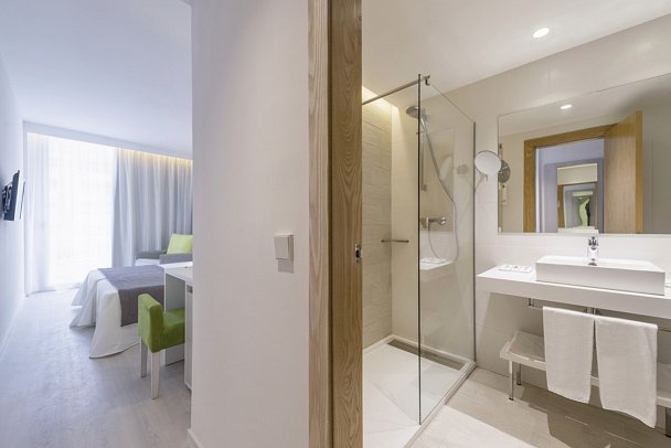 JS Sol de Alcudia - Wohnbeispiel Doppelzimmer (Zimmercodierungen DP2, DP1, DB1, DC1 & DBD)