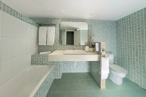 Calimera Fido Gardens - Beispiel Bad (Zimmercodierung DS1)