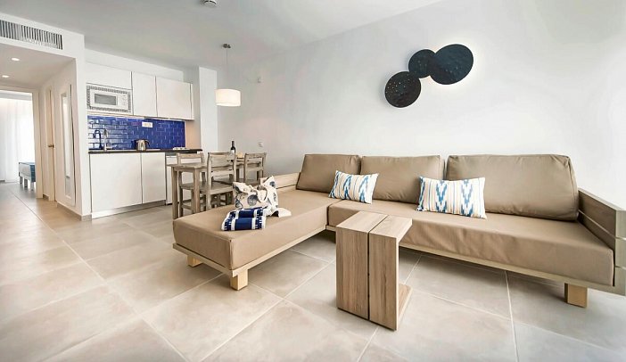 Seaclub Alcudia - Wohnbeispiel Appartement 1 Schlafzimmer (Zimmercodierung AB1)