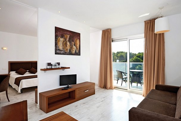 PortoDrach - Wohnbeispiel Appartement 1 Schlafzimmer (Zimmercodierungen AB1, ABH & AMH)