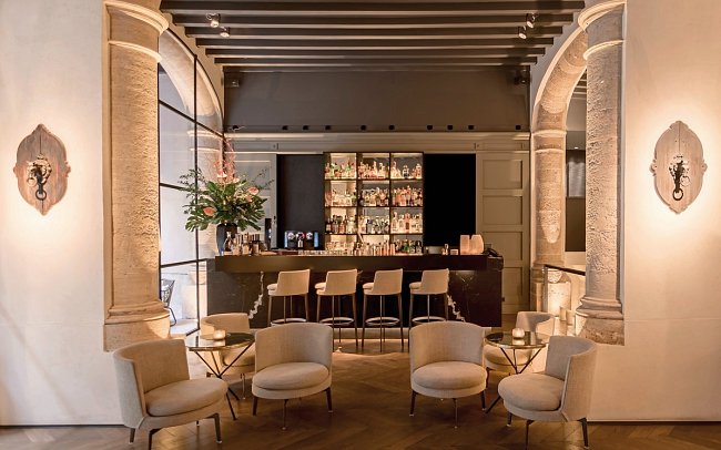 Sant Francesc Hotel Singular - Lobby Bar & Patio Mallorquin