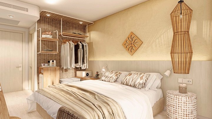 Cala Millor Garden - Modelbild (Zimmercodierungen DP1, DP2, DB1, DB5, DB3, DB4, DB6, DB7, DN1, DN2, DS1 & DS5)