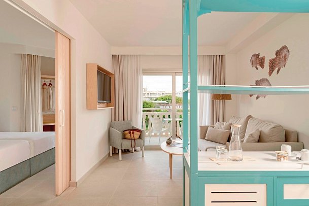 Iberostar Selection Albufera Park - Wohnbeispiel Familienzimmer Premium Meerblick (Zimmercodierungen F1M & F2M)