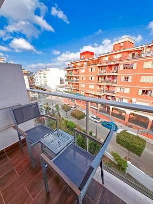 Eix Alcudia - Beispiel Balkon (Zimmercodierungen DB3 & DB4)