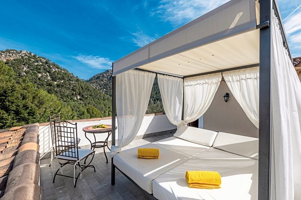 Finca Albellons Parc Natural - Wohnbeispiel Doppelzimmer Terrace (Zimmercodierung DB2)