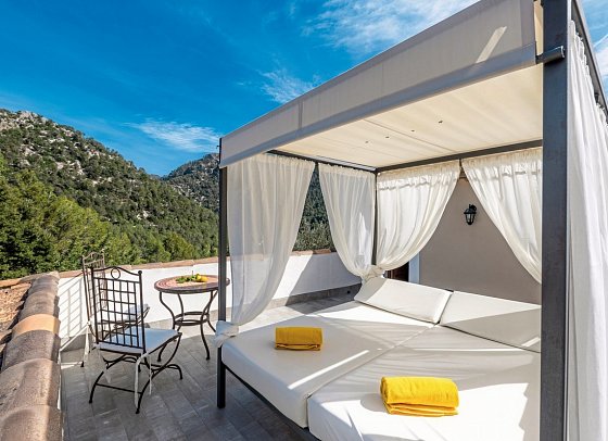 Finca Albellons Parc Natural - Wohnbeispiel Doppelzimmer Terrace (Zimmercodierung DB2)