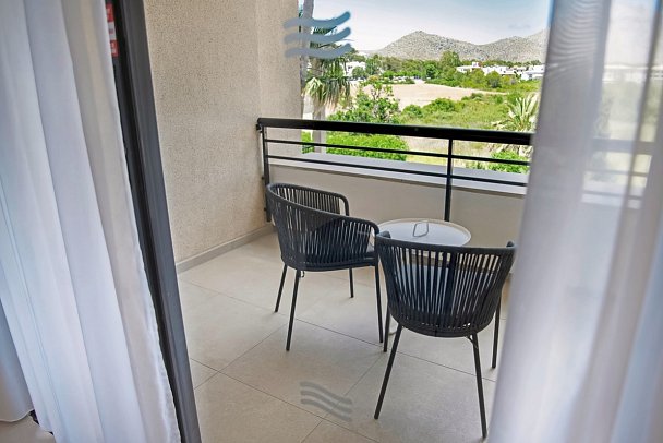 Bahía Pollensa - Beispiel Balkon (Zimmercodierungen DSG & DSP)