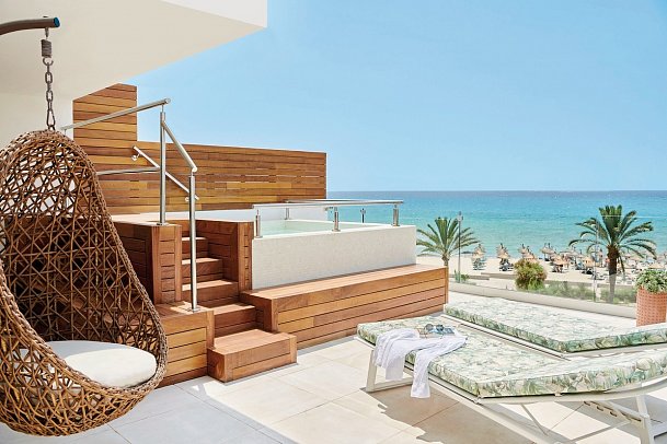 Iberostar Selection Playa de Palma - Wohnbeispiel Juniorsuite Star Prestige Meerblick bevorzugte Lage (Zimmercodierungen JO3 & JO4)