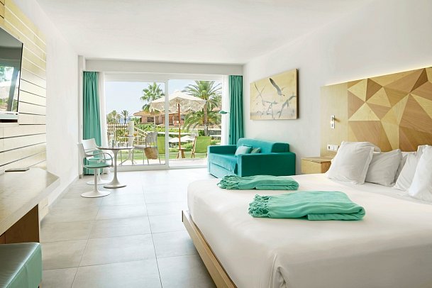 Iberostar Selection Playa de Palma - Wohnbeispiel Doppelzimmer Premium Poolblick (mit Terrasse) (Zimmercodierungen D3P & D4P)