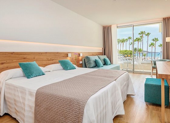 Hipotels Mediterráneo Club - Wohnbeispiel Juniorsuite (Zimmercodierung JB1)