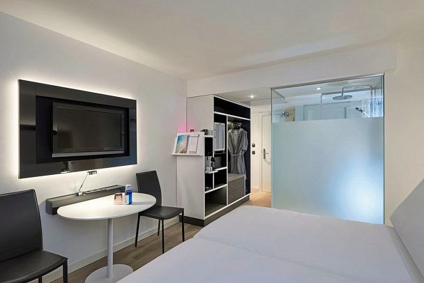 INNSIDE Palma Bosque - Wohnbeispiel Doppelzimmer Innside Premium (mit Balkon) (Zimmercodierung DM1)