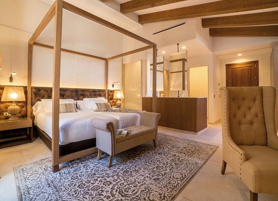 Creu de Tau Art & Spa - Wohnbeispiel Juniorsuite Royal (Zimmercodierung JB3)