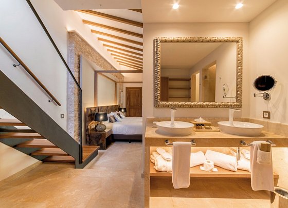 Creu de Tau Art & Spa - Wohnbeispiel Juniorsuite Royal (Zimmercodierung JB3)